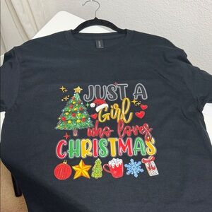 Gildan adult Christmas Tee - Black